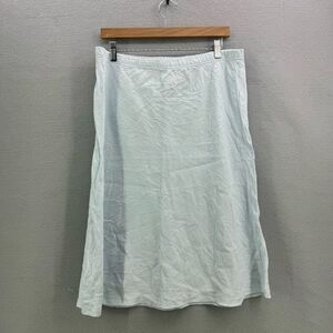 J. Jill Light Blue Midi Skirt